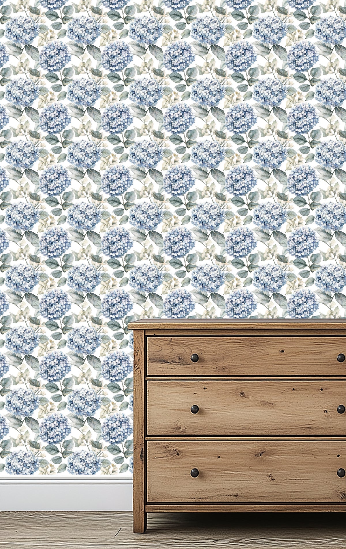 Blue Hydrangea Wallpaper