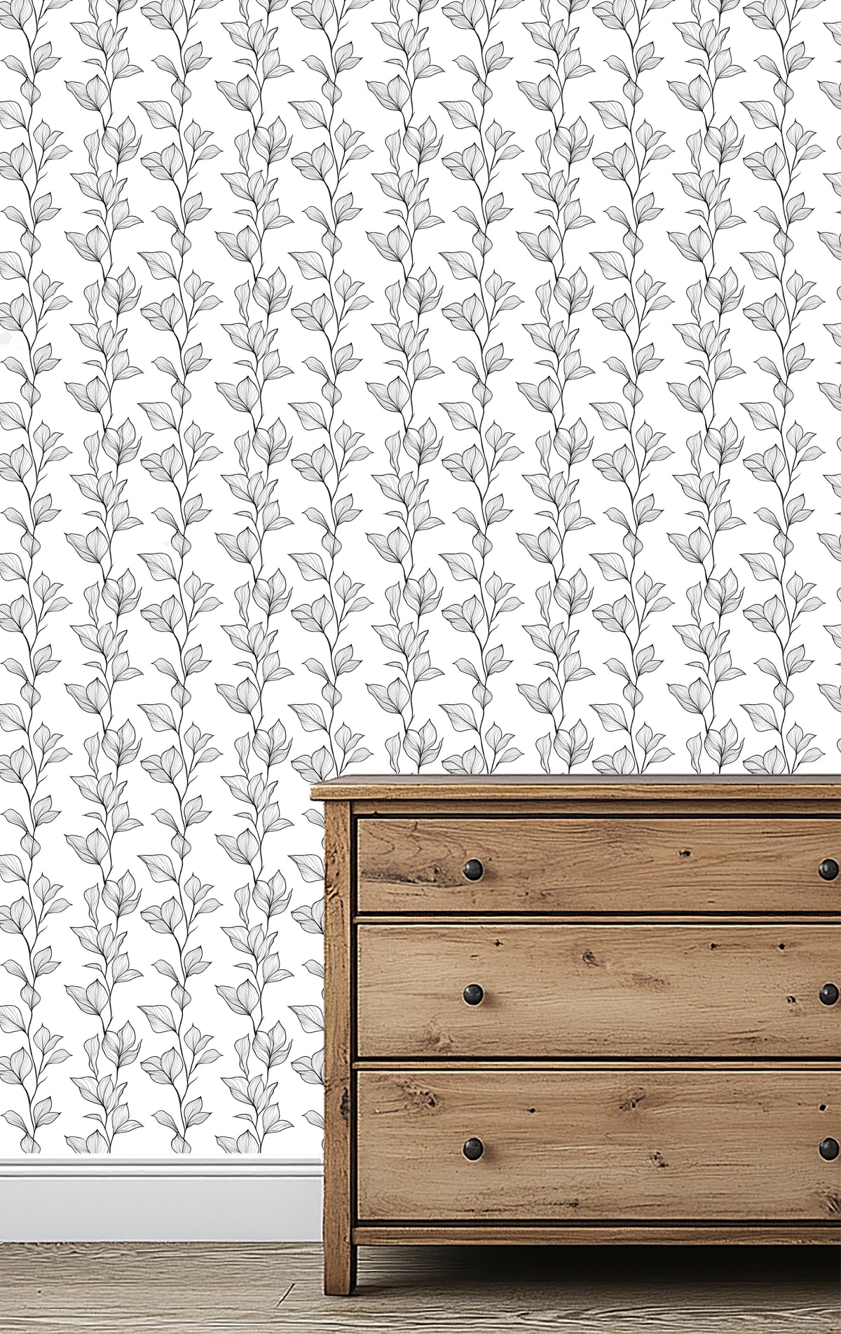 Chic Botanical Wallpaper