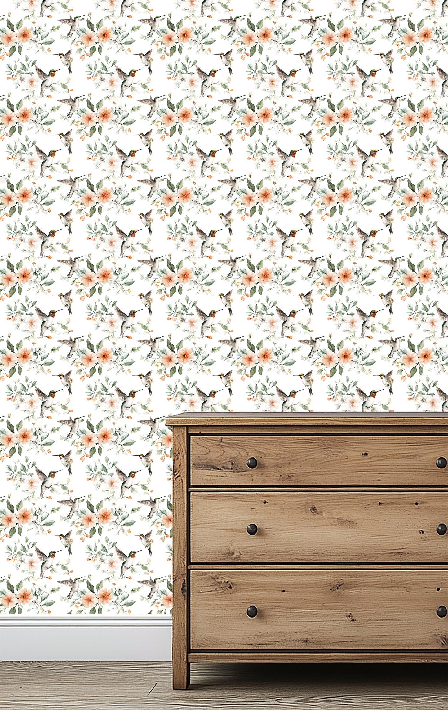 Hummingbird Haven Wallpaper