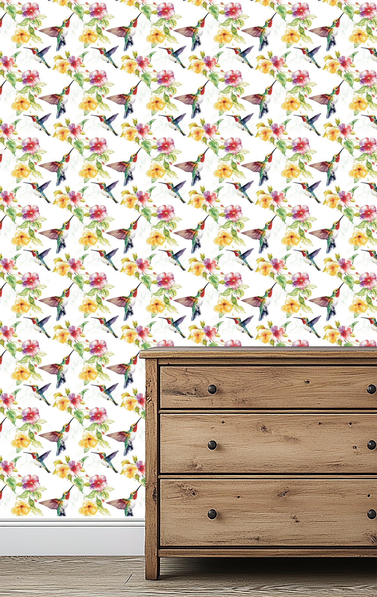 Jardin des Colibris Wallpaper