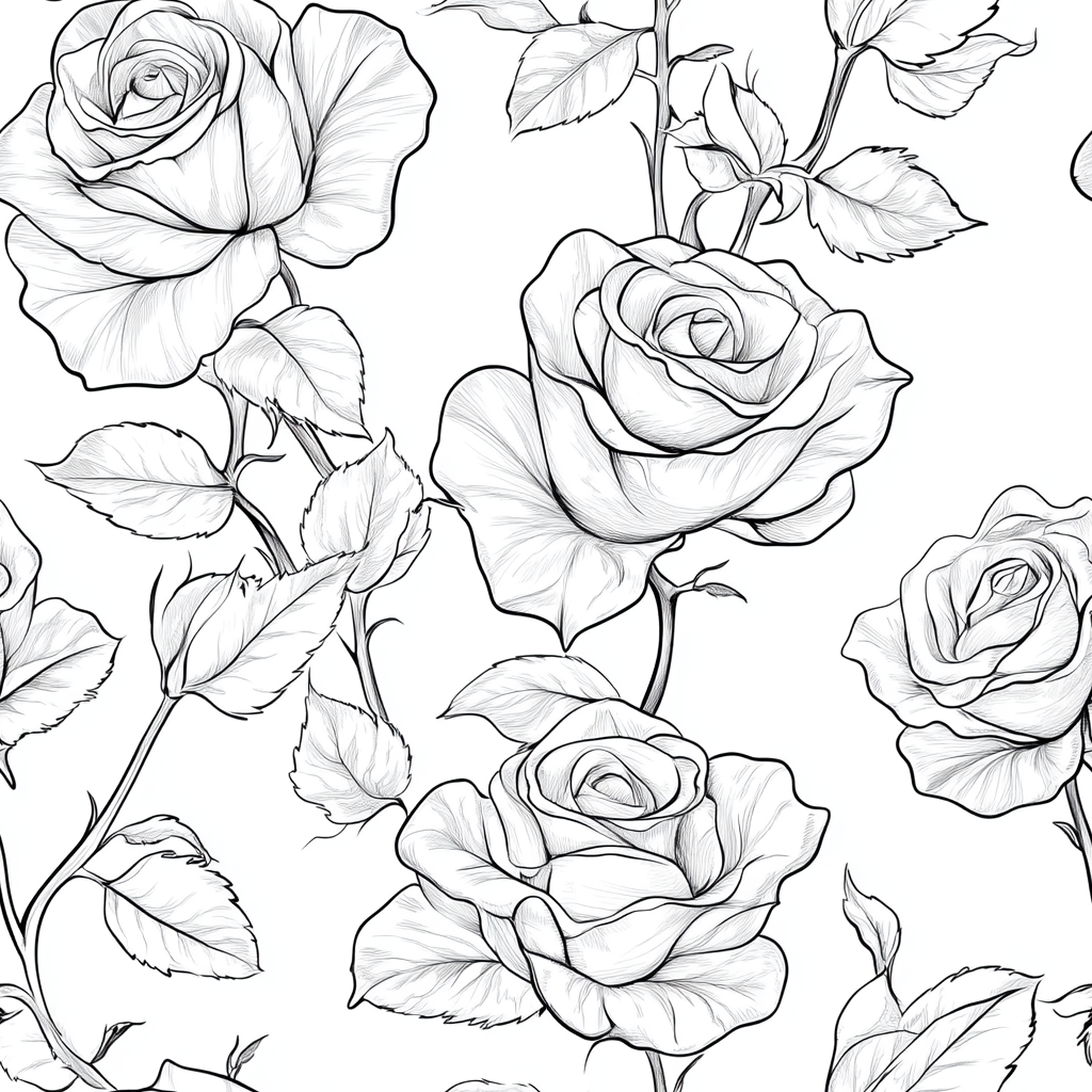Maison Rose Wallpaper