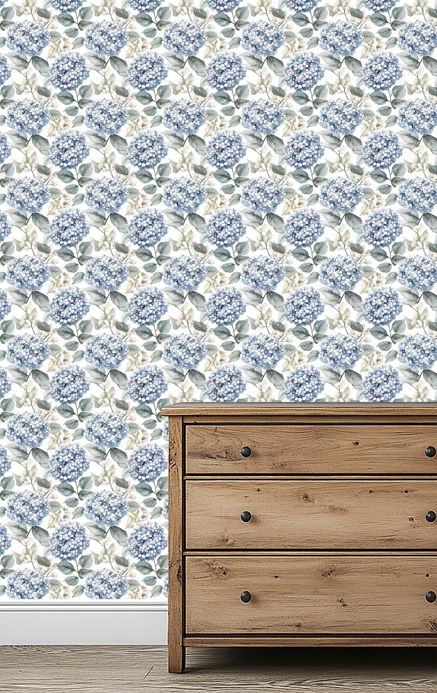 Blue Hydrangea Wallpaper