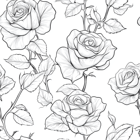 Maison Rose Wallpaper