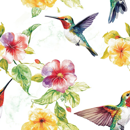 Jardin des Colibris Wallpaper