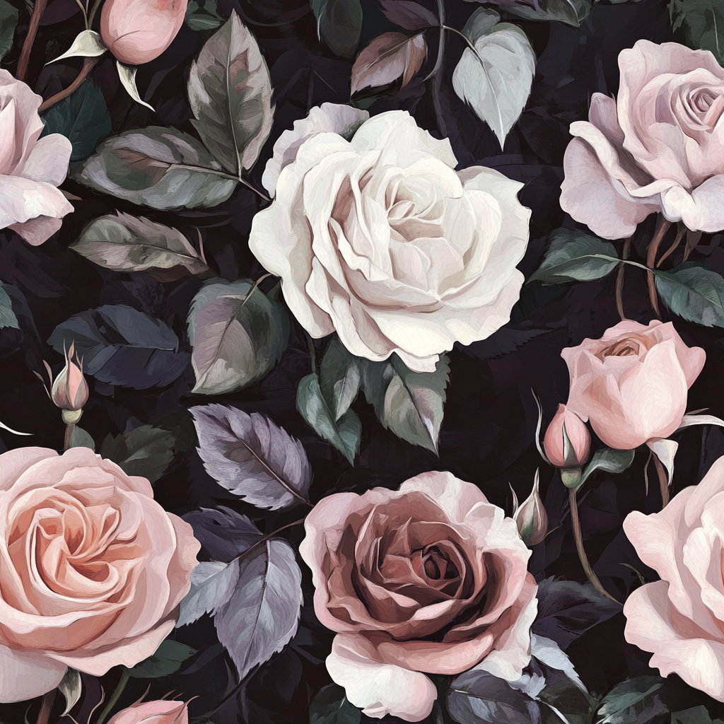 Velvet Petals Rose Wallpaper