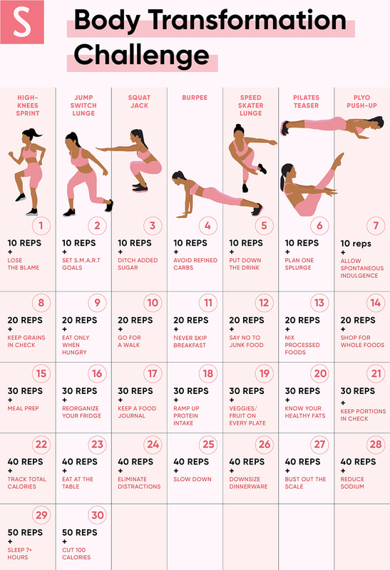 30 Day Fitness Challenge I The Olve - THEOLVE